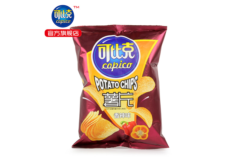 COPICO POTATO CHIPS HOT SPICY FLAVOR 60G